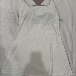 Lululemon White Linerless Tank Dress